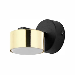 Kinkiet do salonu DALLAS GX53 10W LED dł. 11,5cm | złoty 6090