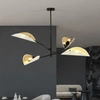 Lampa sufitowa Emibig LOTUS 4 Biały/GOLD 1107/4