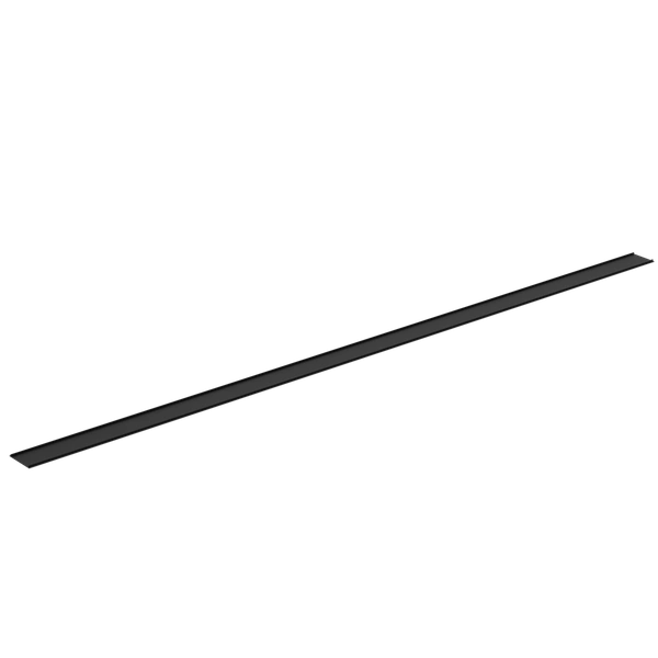 Przesłona prosta czarna MAGNETIC TRACK, 150 cm, ML8709