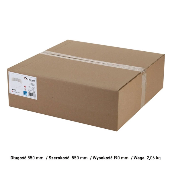 CLOUD LINEN LAMPA SUFITOWA 4 4336