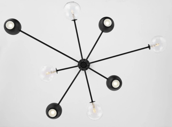 Nowoczesny Żyrandol MOKA wys. 47-69cm 4xG9 4xGU10
14W IP20 | Czarny