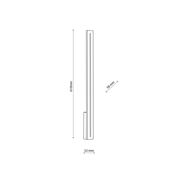 LINEA S KINKIET LED IP 65