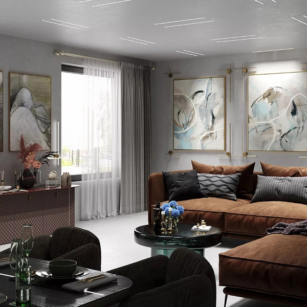 Profil LED P18-1 200cm szer. 12mm | do osłonek C1/C4 | srebrny