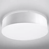 Plafon Arena 45 trzy punktowy stal biała PVC 15W LED, SL.0126