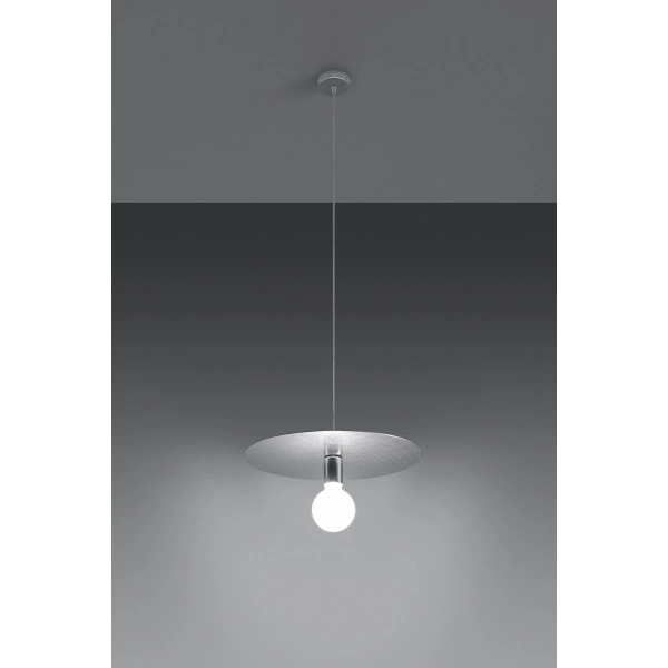 Nowoczesna lampa wisząca FLAVIO SL.0854 inox 1xE27