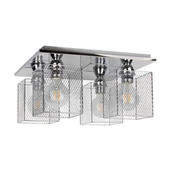 Lampa Sufitowa Norman 4xE27 Max.25W Chrom Metal 8175428
