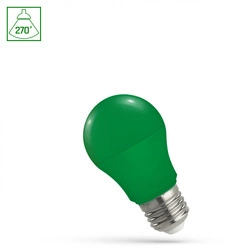 LED GLS E-27 230V 4.9W GREEN SPECTRUM