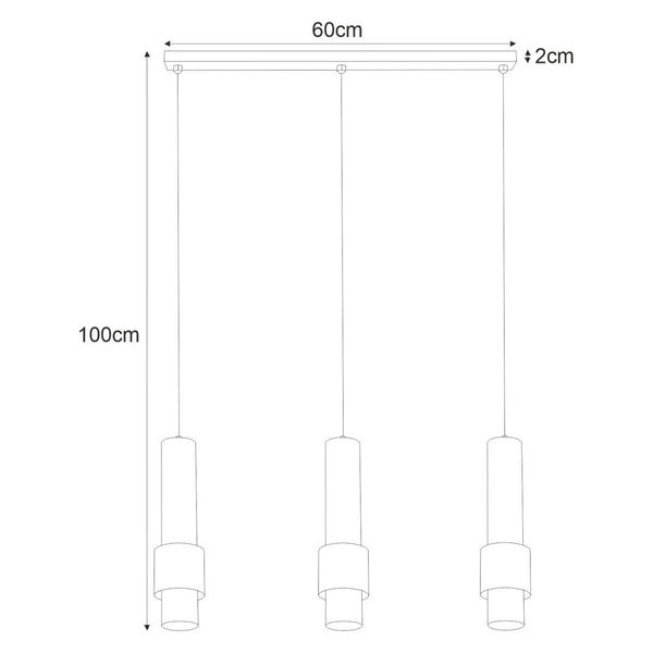 Lampa wisząca K-4717 z serii PERN