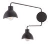 Lampa Sigma HOLI kinkiet ścienny 2 czarny biały 32490