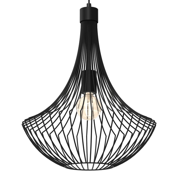 Lampa wisząca CESTA, MLP8670, czarna, 1x60W E27