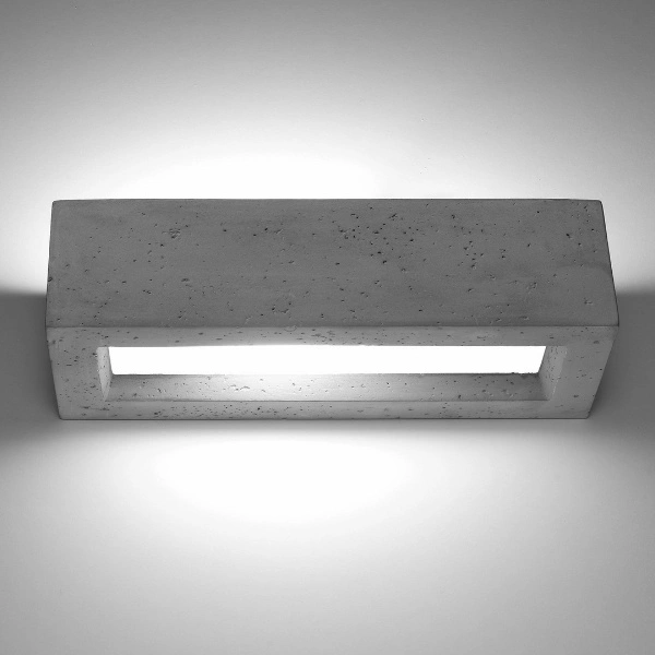 Kinkiet z betonu VEGA 30 SL.0992 E27 30cm