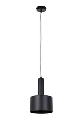 Lampa Sigma VITRUM walec czarny 41109