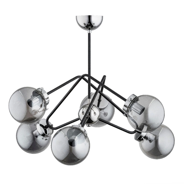 Nowoczesna lampa sufitowa ELBA OP. OŚW. 6 PŁ