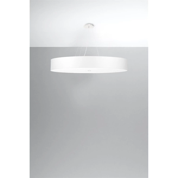 Lampa wisząca SKALA SL.0807,100cm, biała, 6x60W E27