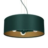Lampa wisząca VERDE, MLP7879, 50 cm, zielony/złoty, 3x60W E27