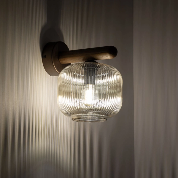 SALVIA BROWN KINKIET 1XE14