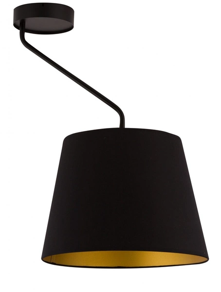 Lampa sufitowa LIZBONA 1 PLAFON czarny/miedziany 32119