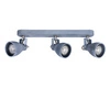 Lampa sufitowa ASH listwa 93-64301 3xGU10 szary mat