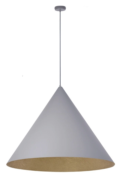 Lampa Sigma Vesuvio szary/złoty L 3xE27 41050