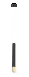 Lampa Sigma SOPEL GRAND 1 czarny/złoty lampa wisząca 33393