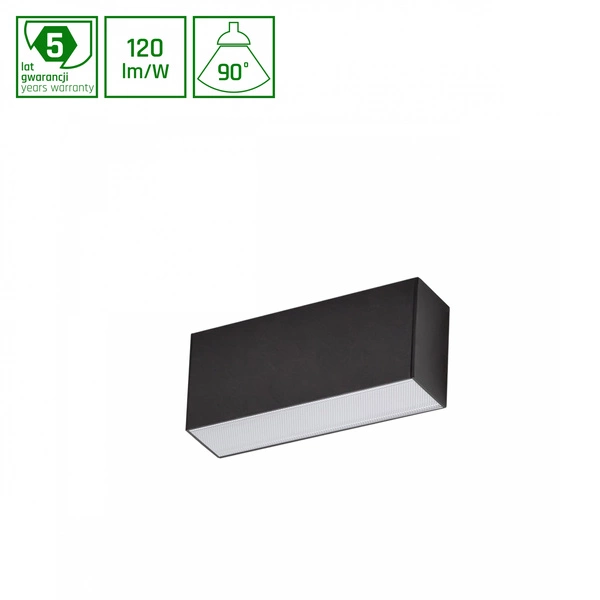 MINI16 ALLDAY INSPIRE ONE 830 10W 230V 160mm 90st CZARNY
