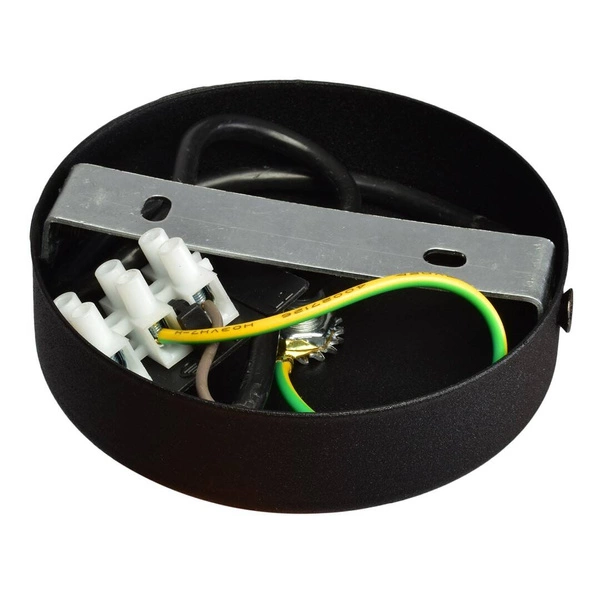 Nowoczesna lampa wisząca DANI BLACK/GOLD 1xGU10 MLP6239