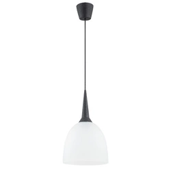 Lampa wisząca ALFA UNINO CZARNO-BIAŁA 1xE27 | 60629