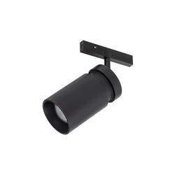 SPOT ZOOM LED 5W 3000K 290lm szer.5.7cm wys.8.1cm do szynoprzewodów NANO-LVM | Czarny 11714