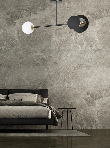 Lampa sufitowa Emibig MINERVA 2 Czarny 612/2