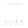 Lampa wisząca Emibig GINO 4 Biały/GOLD 1223/4