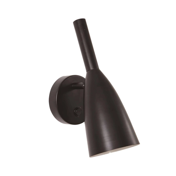 Kinkiet SOLIN, czarny, 1x40W E14