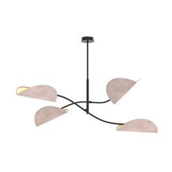 Lampa sufitowa Emibig LOTUS 4 BL GRAY 1462/4