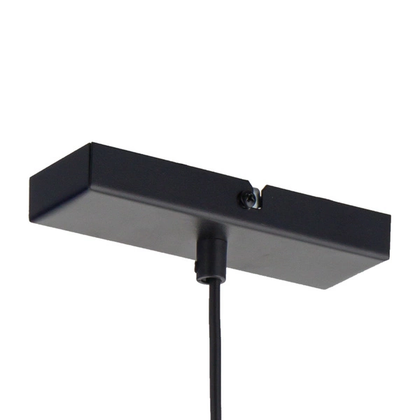 Nowoczesna lampa wisząca EDEN E27 60W szer. 26cm | czarny