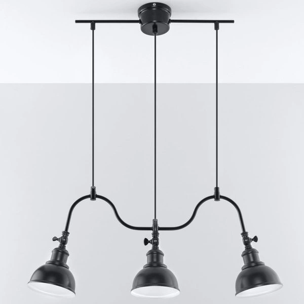 Żyrandol MARE 3 stal, czarny, E27, 3 x 60 W, SL.0309