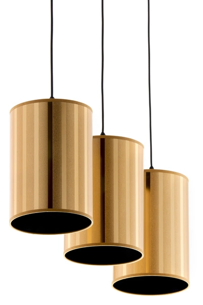 Klasyczna Lampa wisząca CORTINA wys. 100cm 3xE27 15W IP20 | złoty