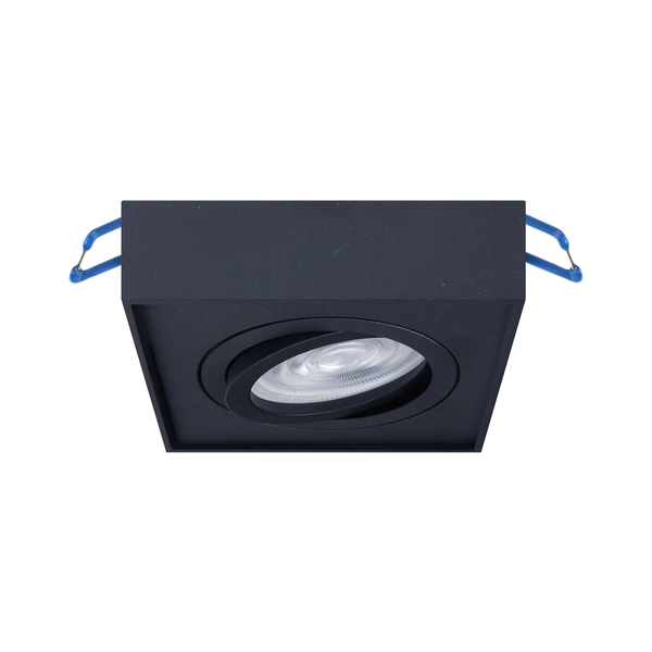 Oprawa wpuszczana Nusa Square, ML0046, czarna, 1x8W GU10