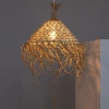 Lampa Wisząca Boho z Włókna Naturalnego Abruzzo Laura 40cm E27