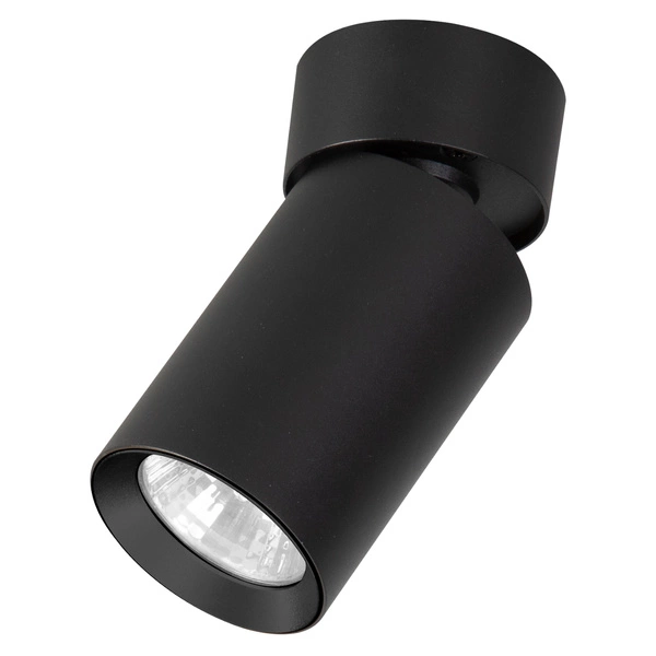 Lampa reflektor sufitowy ALFA FLEX CZARNY 1xGU10 6cm | 59027