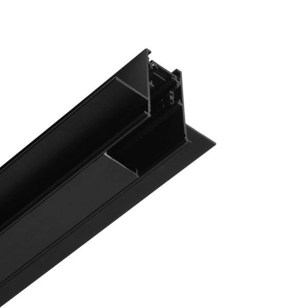 Szyna podtynkowa MultiLINE niskonapięciowa czarna 1m