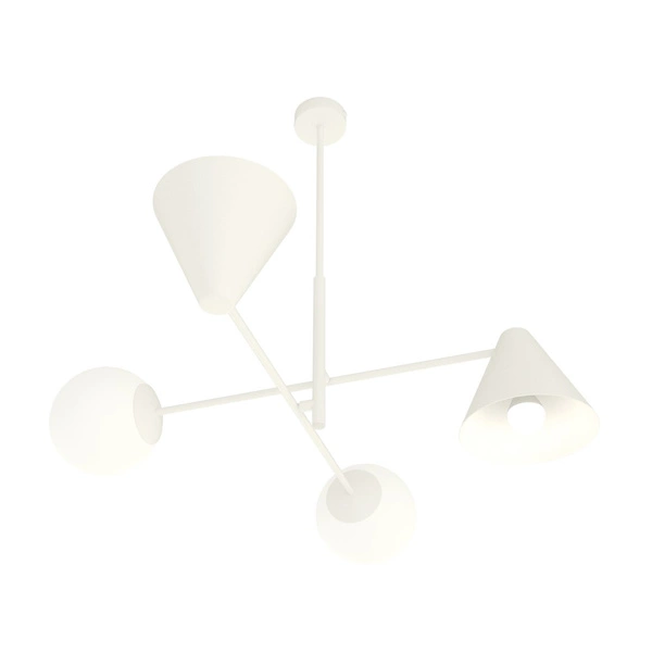 Lampa sufitowa Emibig HERMES 4 Biały 1348/4