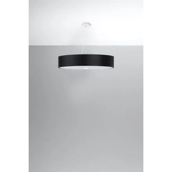 Lampa wisząca SKALA SL.0802, 70cm, czarna, 6x60W E27