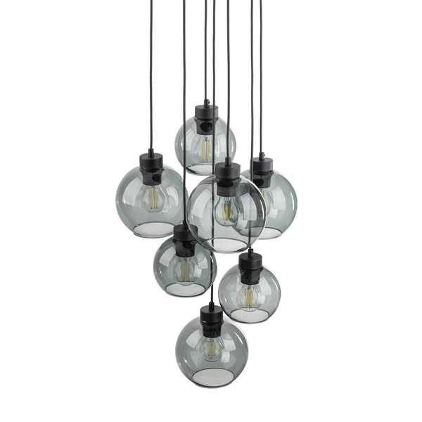 CUBUS GRAPHITE LAMPA WISZĄCA 7 KOŁO 10207