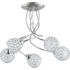 Lampa sufitowa ALFA VAIO CHROM 5xE14 54cm | 20365
