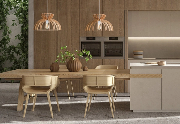 Lampa wisząca KYMI C szer. 48 cm E27 | biały 10572