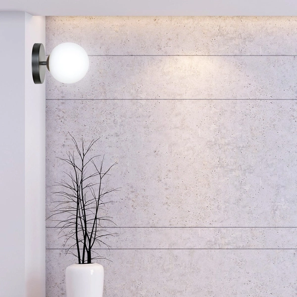 Kinkiet Emibig FLOKI K1 Czarny-GOLD 1022/K1