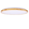 Plafon GANDAVA, 14-75260, 48 cm, biały/drewniany, 36W LED, barwa neutralna 4000K