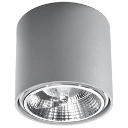 Lampa sufitowa TIUBE, SL.0696, szary, 1x40W GU10/ES111