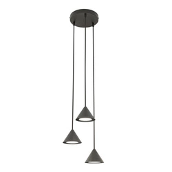 Lampa wisząca Emibig ELIT 3 PREMIUM Czarny 1330/3PREM