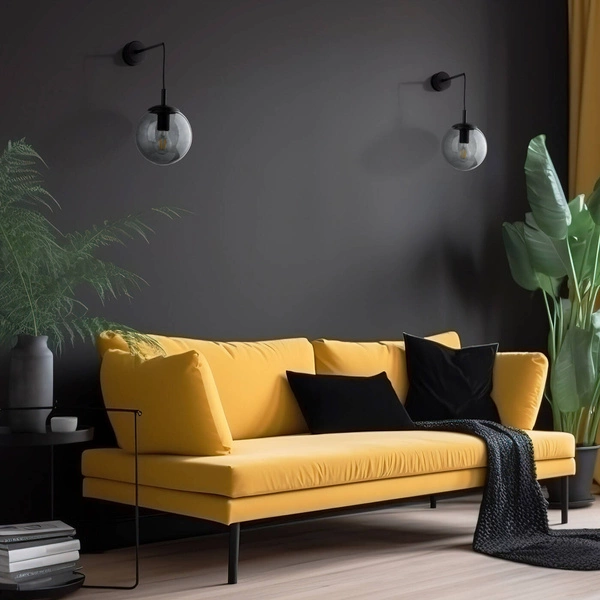 ESME GRAPHITE KINKIET 1 5386