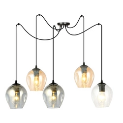 Lampa wisząca Emibig LEVEL 5 BL MIX 759/5